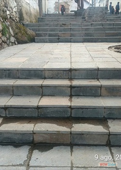 enchapes de  piedras